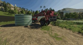 Placeable Liquid Fertilizer Tank