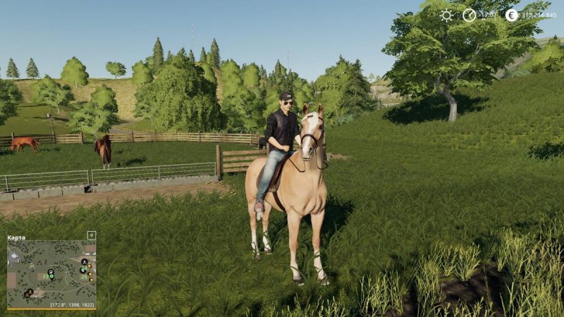 Гайд по лошадям в Farming Simulator 19
