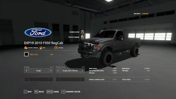 Ford F350 Single cab – Скриншот 3