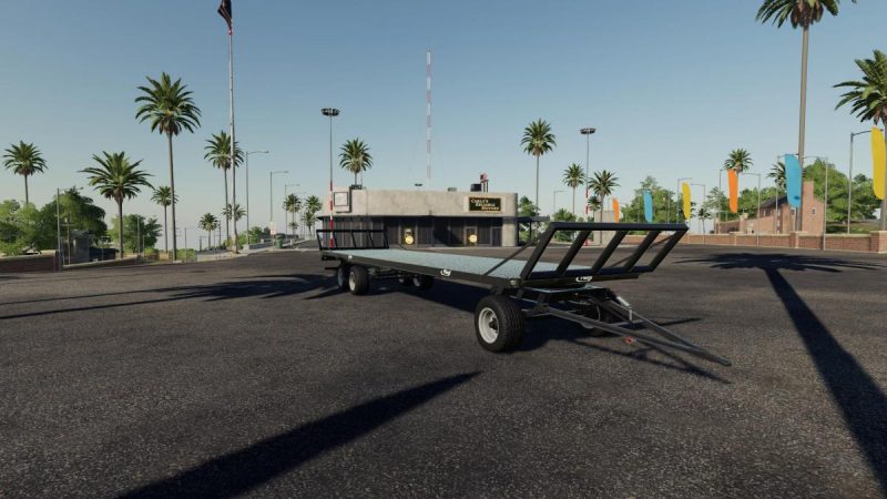 Fliegl DPW 180 Quaderballen Autoload