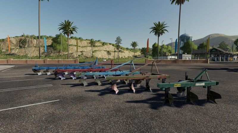 Пак плугов ПЛН