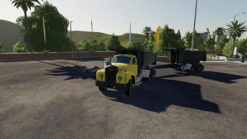 Mack B61 Dump and Trailer – Скриншот 2