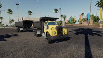 Mack B61 Dump and Trailer – Скриншот 1